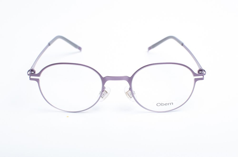 [Obern] Plume-1103 C33_ Premium Fashion Eyewear, All Beta Titanium Frame, Comfortable Hinge Patent, No Welding, Superlight _ Made in KOREA
